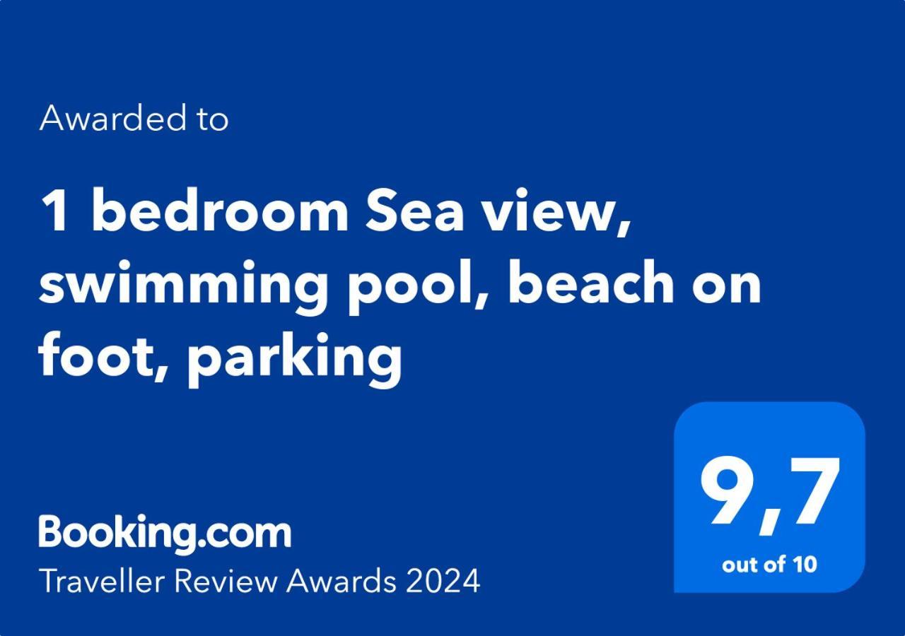 1 Bedroom Sea View, Swimming Pool, Beach On Foot, Parking Antibes Exterior photo