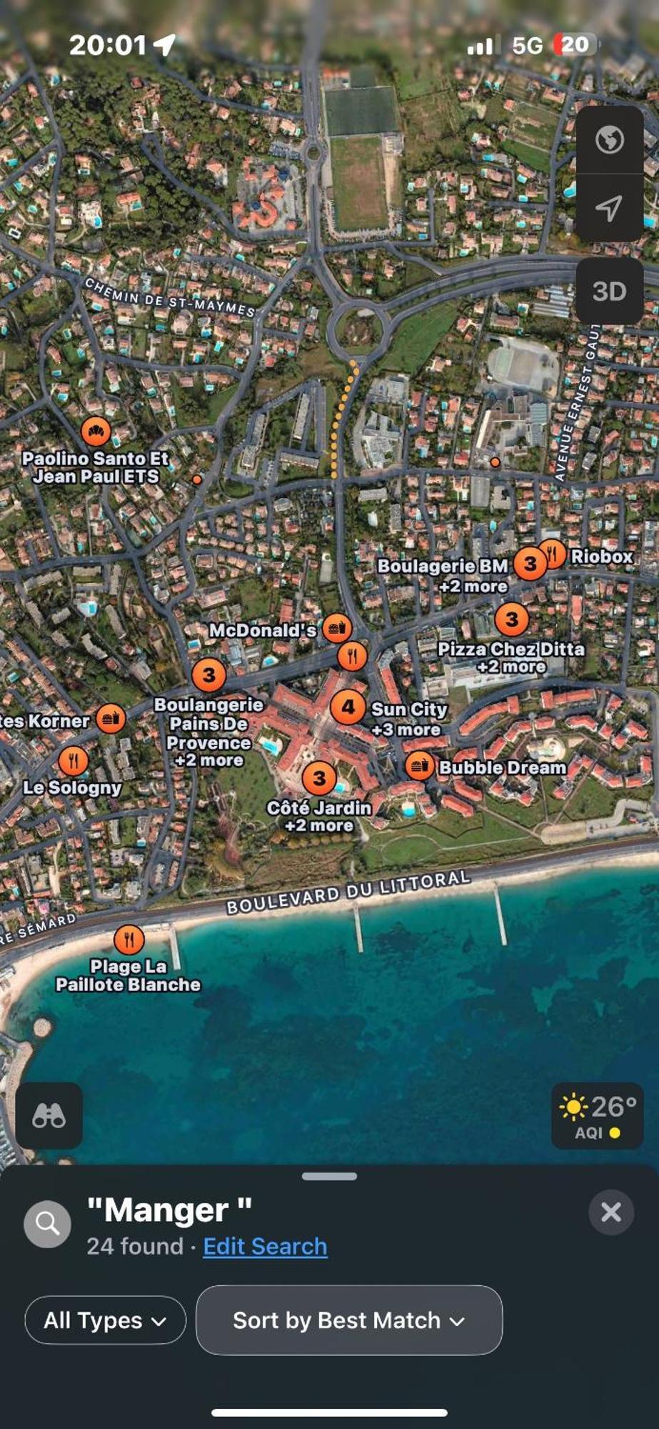 1 Bedroom Sea View, Swimming Pool, Beach On Foot, Parking Antibes Exterior photo