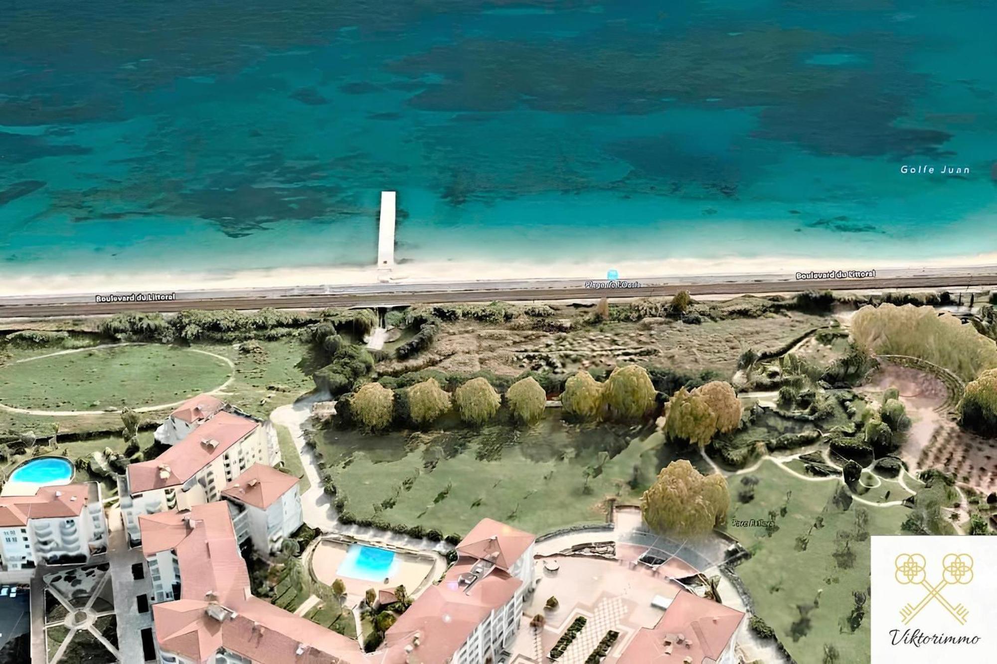 1 Bedroom Sea View, Swimming Pool, Beach On Foot, Parking Antibes Exterior photo
